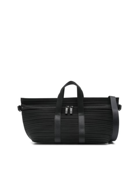 Pleats Please Issey Miyake Boston pleated satchel