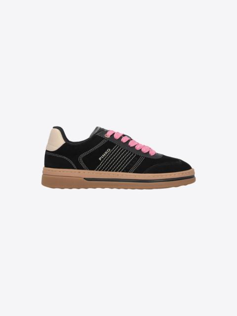 PINKO SNEAKERS WITH COLOURED LACES