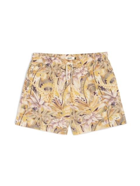 Bather Chartreuse Jungle Swim Trunk