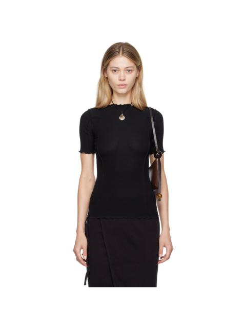 BASERANGE Black Omato 3/4 T-Shirt