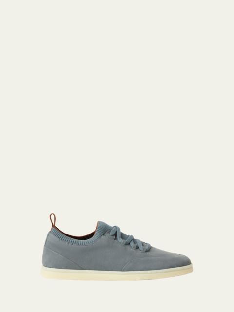 Loro Piana Soho Walk Nubuk Sneakers