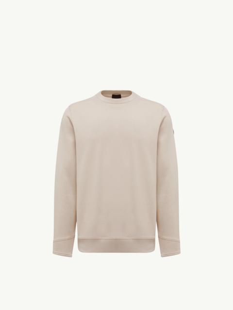 Moncler Logo Patch Cotton Sweatshirt