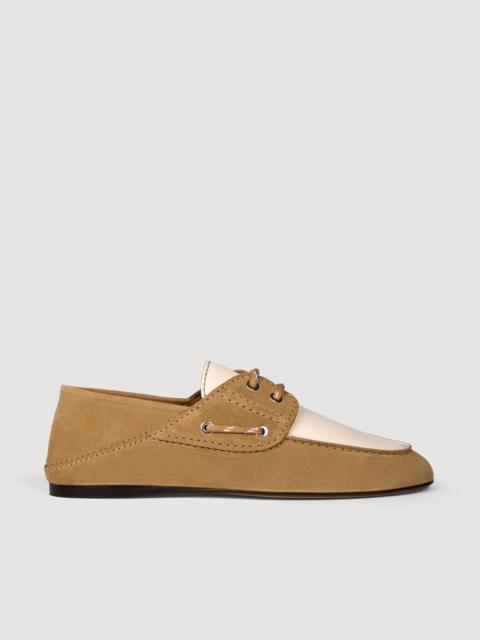 Sandro SUEDE BOAT SHOES