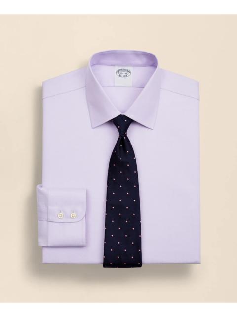 Brooks Brothers Stretch Supima® Cotton Non-Iron Twill Ainsley Collar Dress Shirt