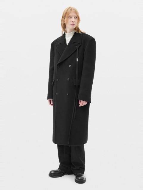 Ann Demeulemeester Jake High Comfort Pick Lapel Double Breasted Coat