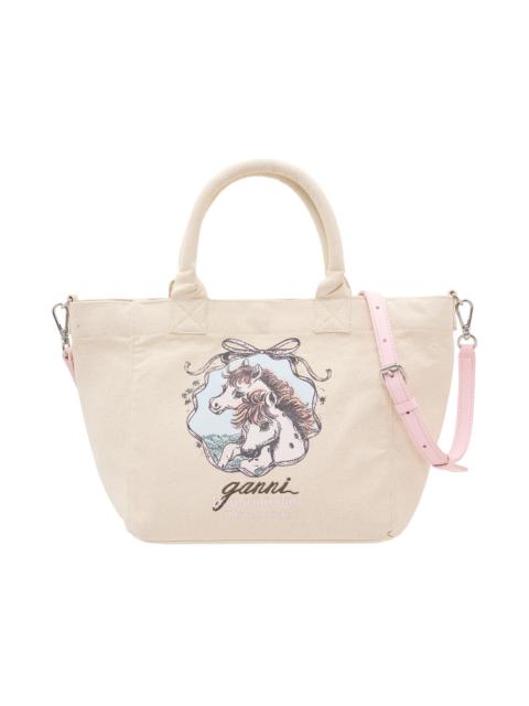 GANNI Small Easy Shopper Qixi Horses