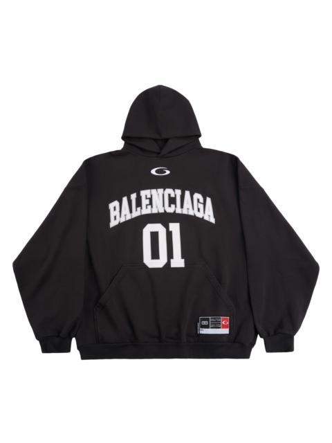 BALENCIAGA Men's Basketball Series Hoodie - Black