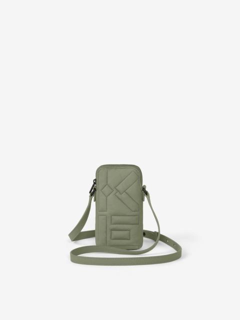 KENZO Arctic phone pouch with strap