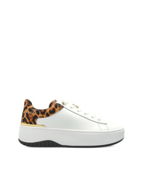 MICHAEL KORS textured leopard sneakers