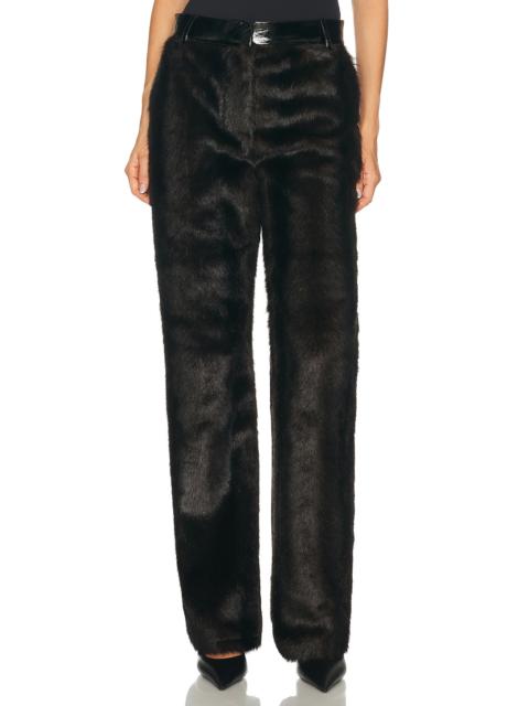 AKNVAS Barbarini Faux Fur Pant