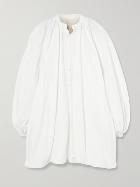 MARRAKSHI LIFE Touareg Oversized Cotton Mini Dress