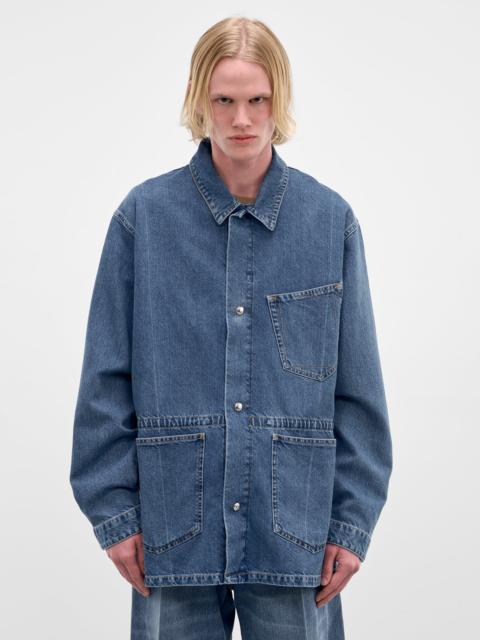 SETCHU Blue Denim-Paper Work Jacket