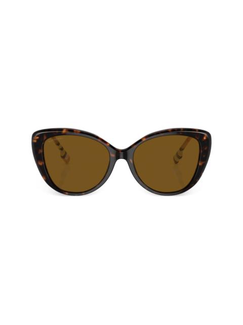 Burberry Vintage-check cat-eye sunglasses