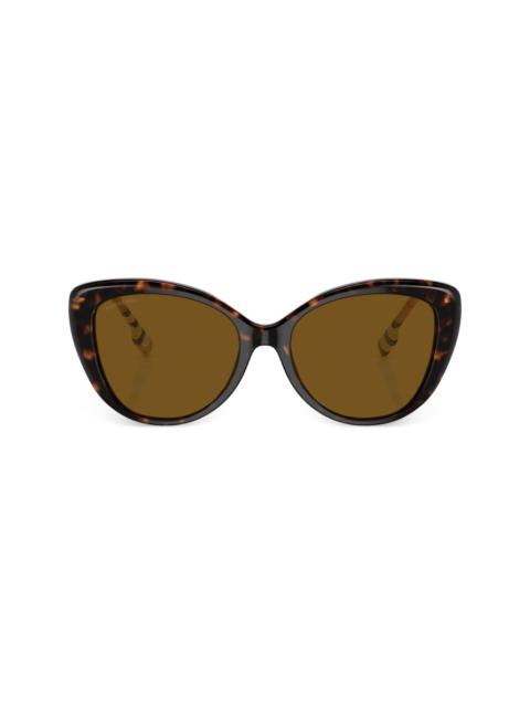 Burberry Vintage-check cat-eye sunglasses