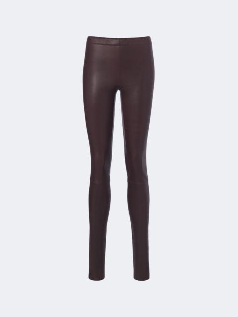 STOULS Carolyn leather leggings