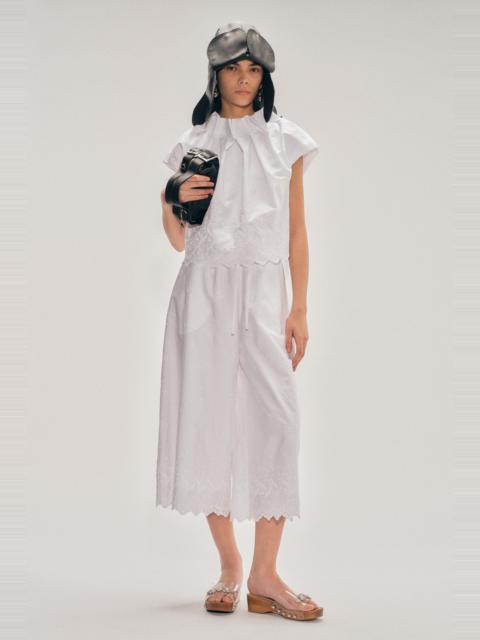 Cropped Easy Trousers