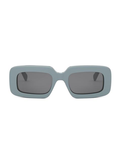 CELINE Men's Triomphe 54mm Rectangular Sunglasses - Grey Smoke