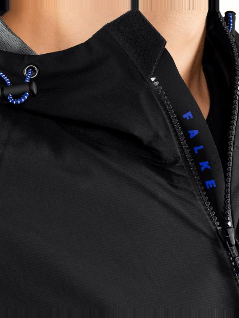 FALKE Men's Water-Resistant Hooded Running Jacket