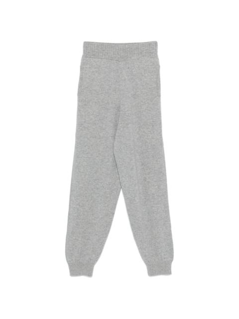 mélange track pants