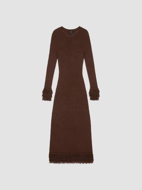 Rails Women's Alejandra Silk-Blend Knit Midi Dress - Espresso