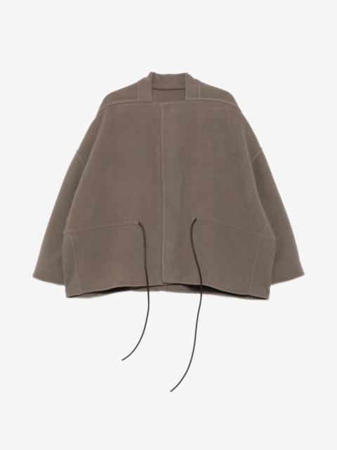 Rick Owens Sail self-tie flared jacket