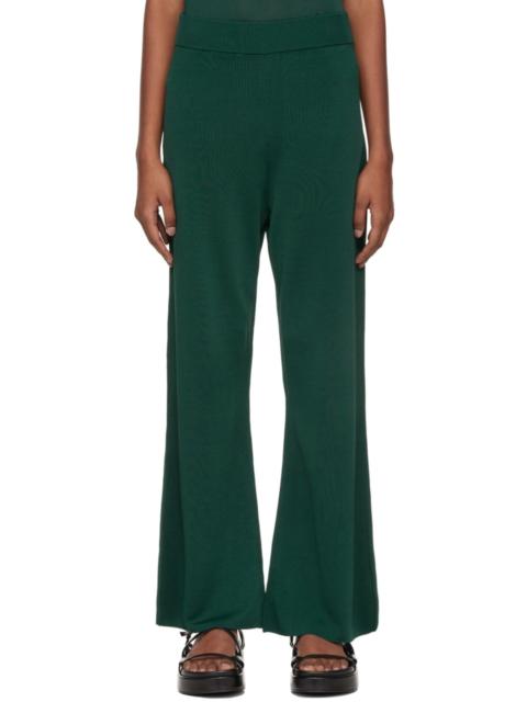 Studio Nicholson Arve jersey-knit flared trousers
