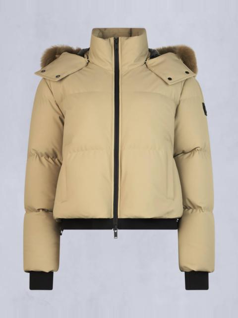 MOOSE KNUCKLES MISTI SHEARLING DOWN JACKET