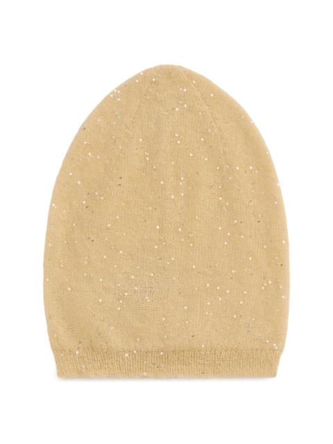 FABIANA FILIPPI sequinned beanie hat
