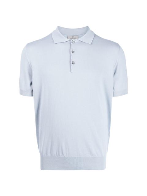 Canali short-sleeved polo shirt