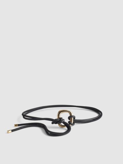 Madewell Sculpted-Buckle Tie Belt