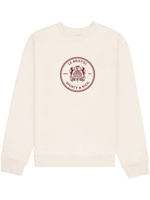 Sporty & Rich Bristol Crest sweatshirt
