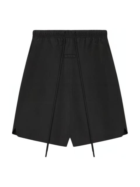 ESSENTIALS Fear of God Essentials SS24 Nyon Relaxed Shorts 'Jet Black' 160SP244124F