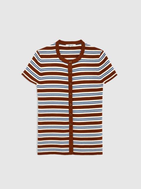 Madewell Short-Sleeve Cardigan
