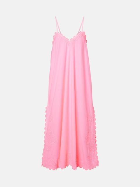 juliet dunn Cotton poplin midi dress