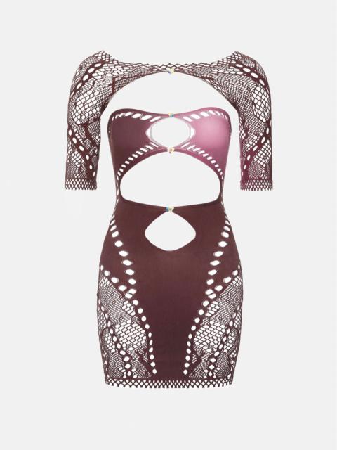 POSTER GIRL BARBI DRESS DUSK