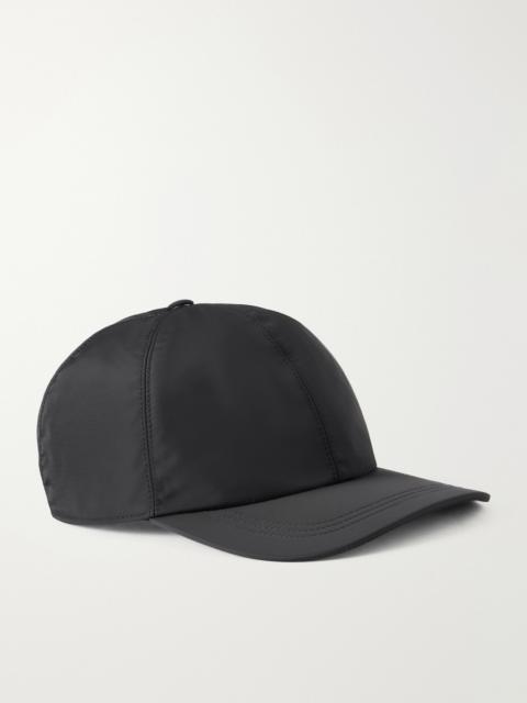 Canali Logo-Appliquéd Shell Cap