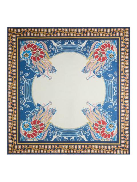 La DoubleJ floral-print pareo