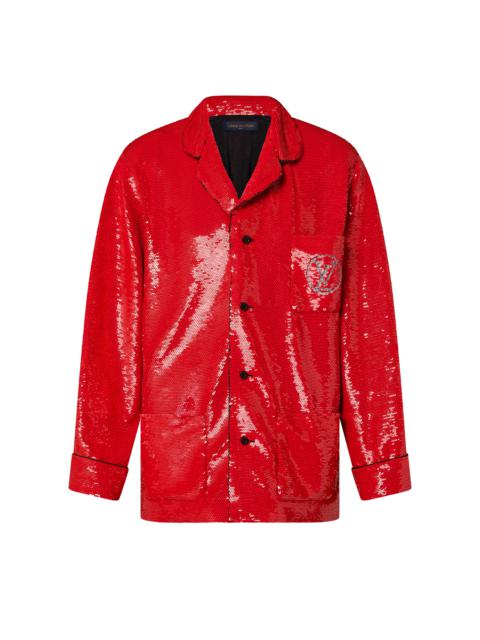 Louis Vuitton Sequin Pajama Shirt