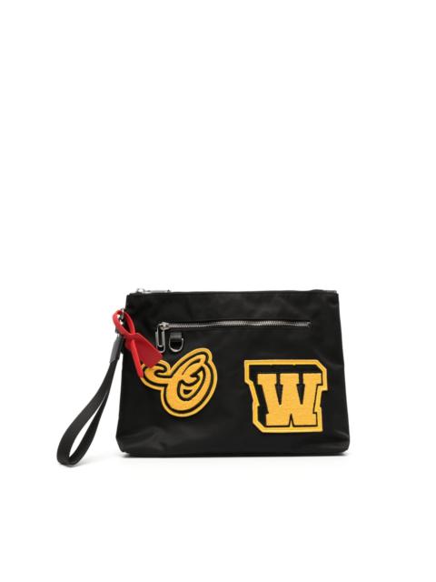 Off-White Hard Core Patches clutch bag