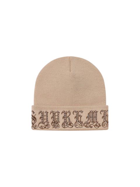 Supreme Supreme Old English Rhinestone Beanie 