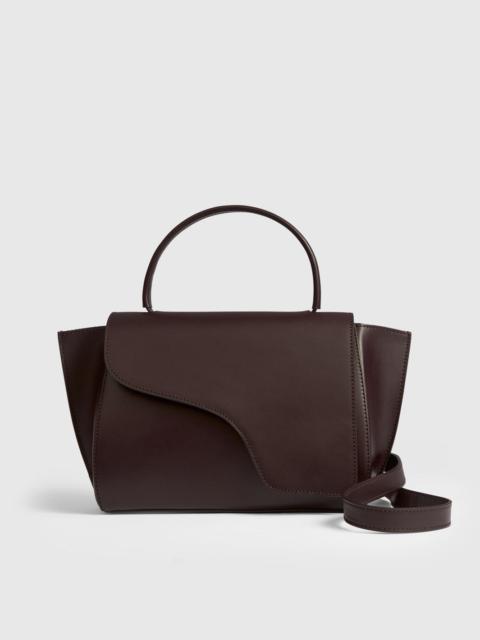 ATP ATELIER Arezzo Walnut Leather Handbag