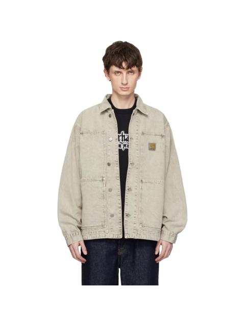 Carhartt WIP Khaki OG Double Front Denim Jacket