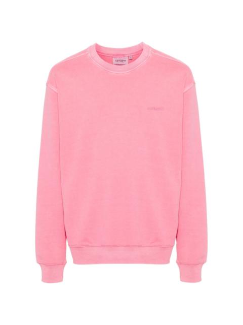 Duster Script logo-embroidered sweatshirt