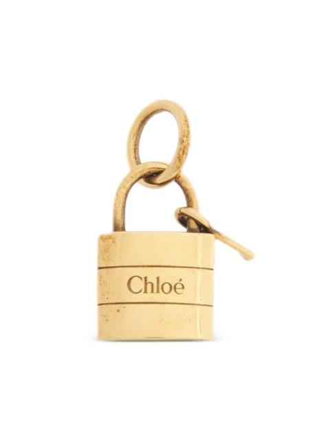 Chloé Alphabet Lock pendant