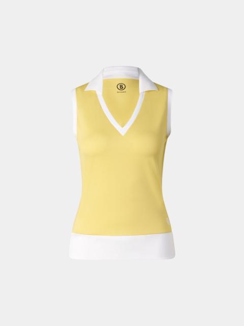 BOGNER Polo top Alysha in Yellow