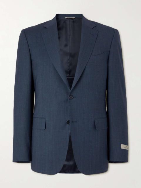 Super 130s Unstructured Wool and Cotton-Blend Suit Jacket