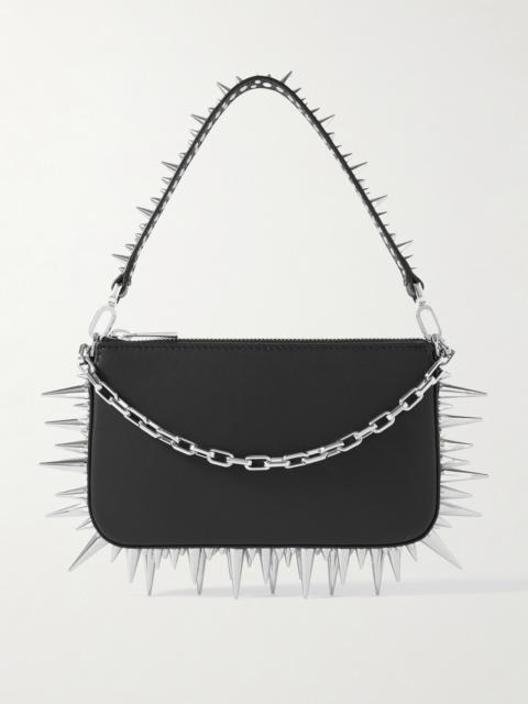 Christian Louboutin Loubila Mini Spiked Leather Shoulder Bag