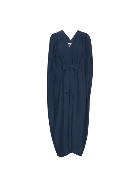 HENRIK VIBSKOV CHERRY PLISSE KAFTAN - DRESS BLUES