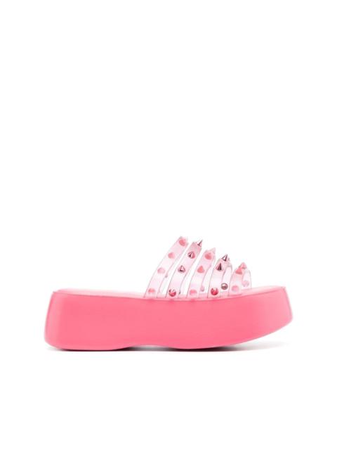 Jean Paul Gaultier x Melissa Punk Love Becky platform slides