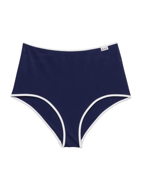 Prada Women's Jersey Bikini Panty - Blue